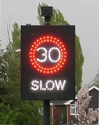 Speed Activated Sign